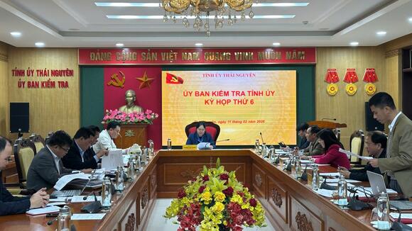 Kết quả Kỳ họp thứ 06 của UBKT Tỉnh ủy Thái Nguyên