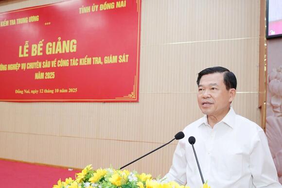 Tỉnh ủy Đồng Nai bồi dưỡng nghiệp vụ chuyên sâu về công tác kiểm tra, giám sát