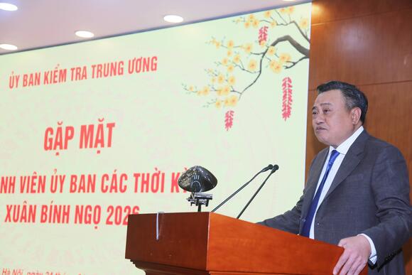 UBKT Trung ương gặp mặt Thành viên Ủy ban các thời kỳ nhân dịp Xuân Bính Ngọ 2026