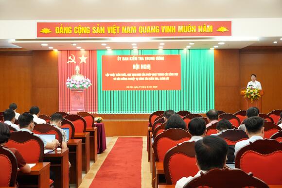 Bài phát biểu chỉ đạo của đồng chí Nghiêm Xuân Thành, Ủy viên Trung ương Đảng, Phó Chủ nhiệm Ủy ban Kiểm tra Trung ương về công tác Chuyển đổi số trong Ngành Kiểm tra Đảng
