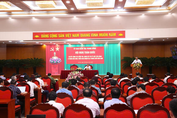 Hội nghị toàn quốc sơ kết công tác kiểm tra, giám sát và kỷ luật của Đảng 6 tháng đầu năm, triển khai nhiệm vụ 6 tháng cuối năm 2026